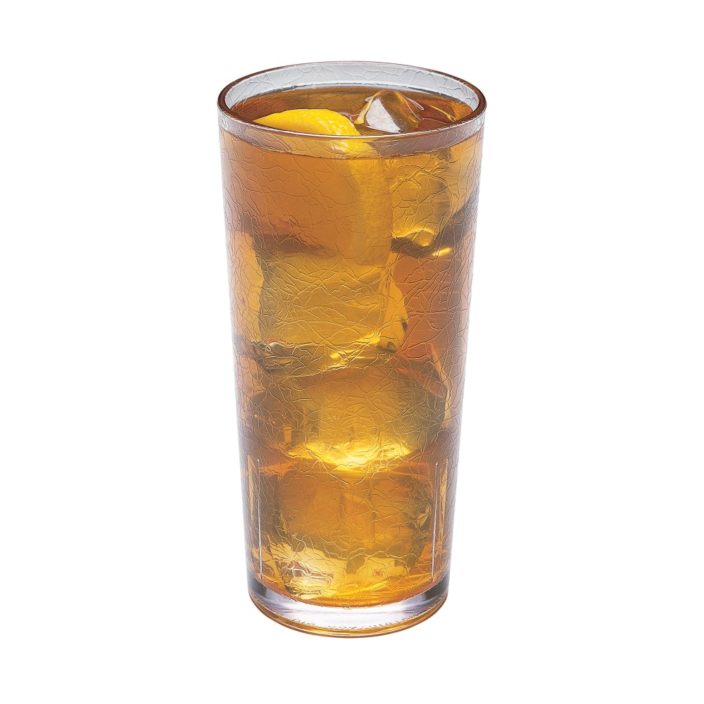 Cambro Del Mar Styrene Tumblers, 24 Oz, Clear, Pack Of 36 Tumblers