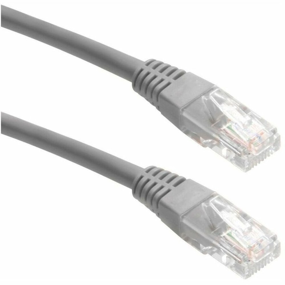 4XEM 25FT Cat6 Molded RJ45 UTP Ethernet Patch Cable (Gray) - 25 ft Category 6 Network Cable for Network Device, Notebook, Computer, Switch, Router, Gaming Console - First End: 1 x RJ-45 Network - Male - Second End: 1 x RJ-45 Network - Male