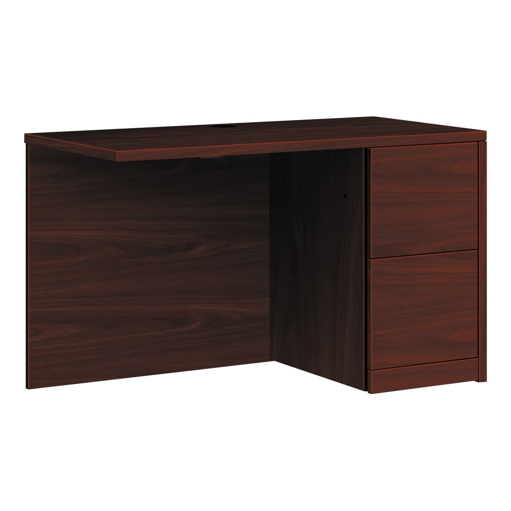 HON 10500 42in Desk Return, Mahogany