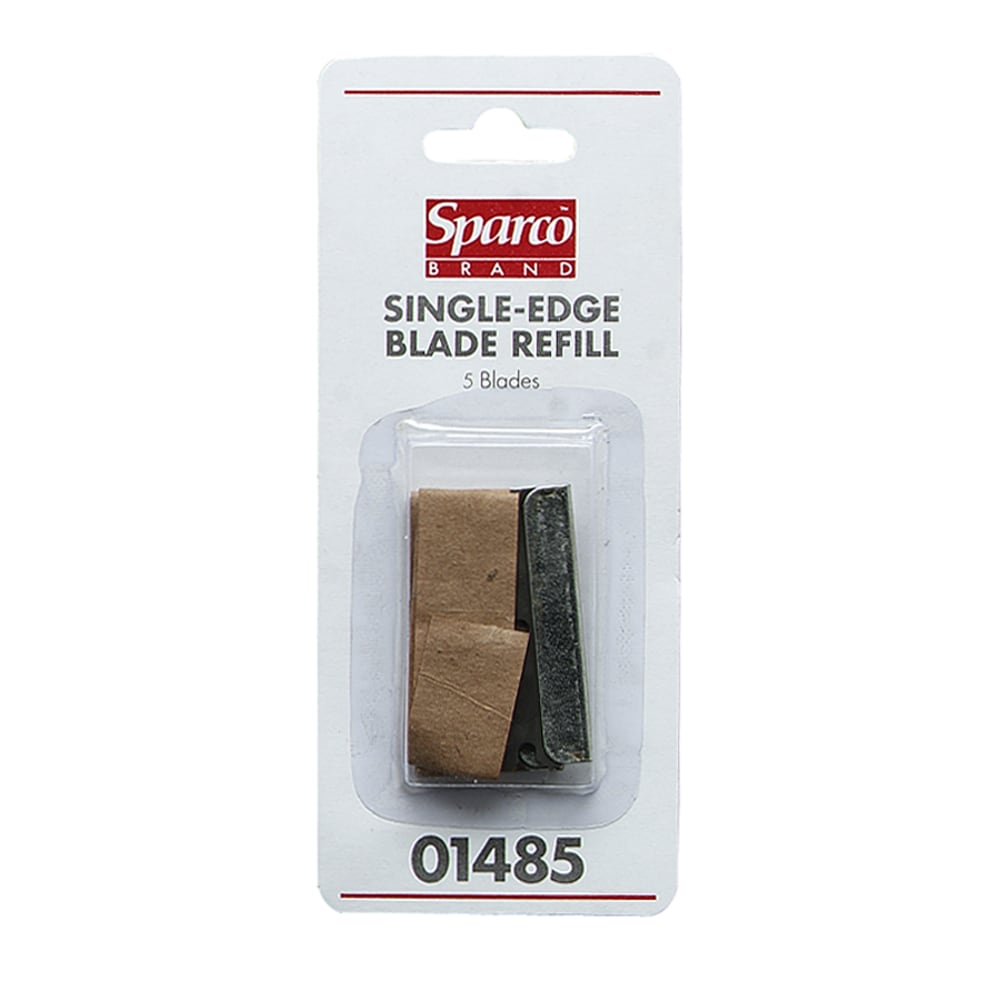 Sparco Tap-Action Razor Knife Refill Blades, Pack Of 5