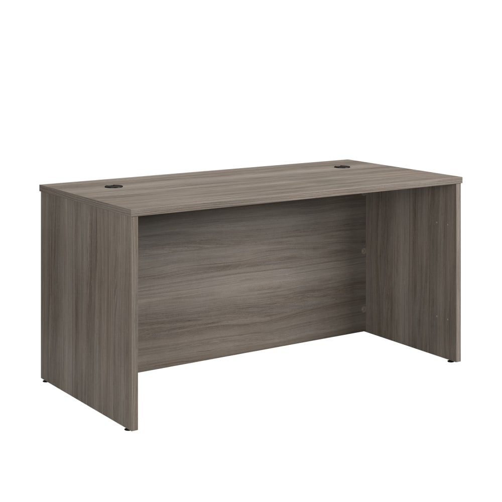 Sauder Affirm 59inW Computer Desk Shell, Hudson Elm