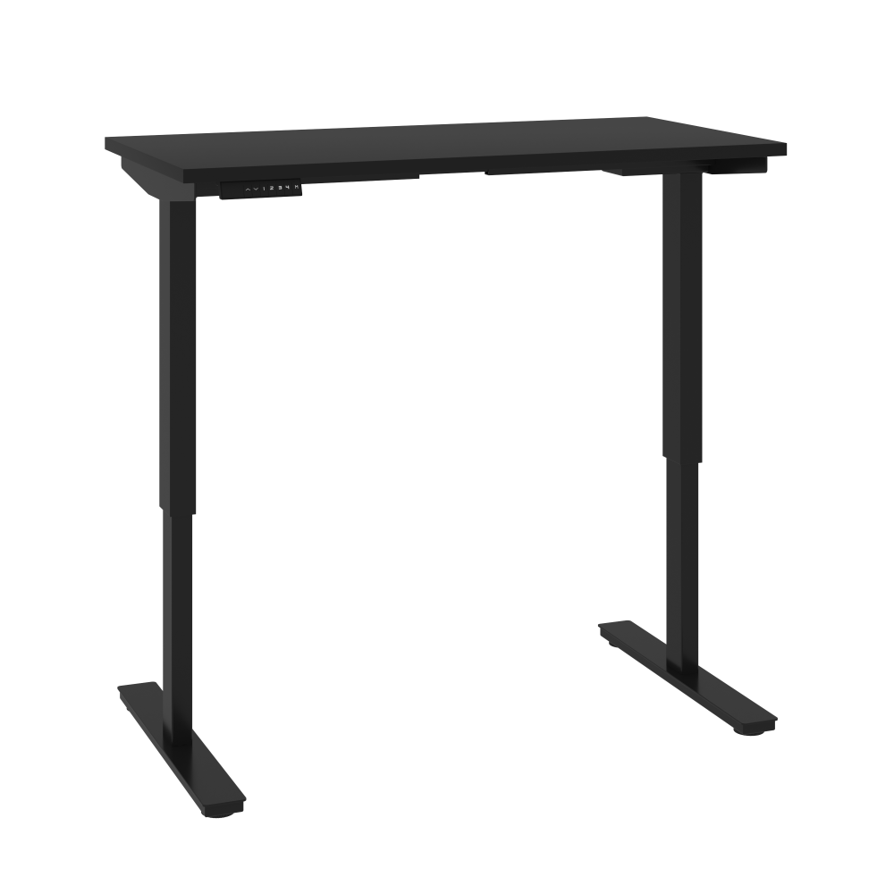 Bestar Universel Electric 48inW Standing Desk, Electric, Black