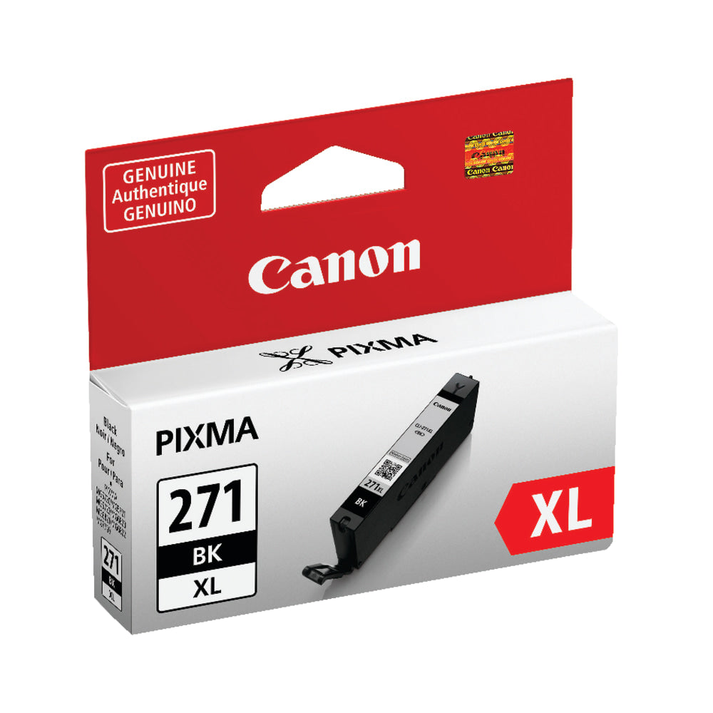 Canon CLI-271XL Black High-Yield Ink Tank, 0336C001