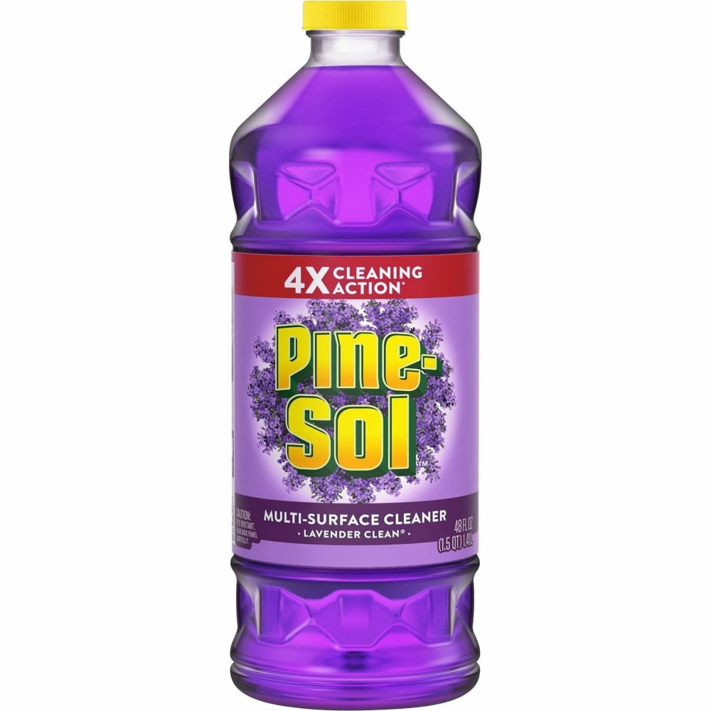 Pine-Sol Multi-Surface Cleaner - Concentrate - 48 fl oz (1.5 quart) - Lavender Scent - 480 / Pallet - Purple