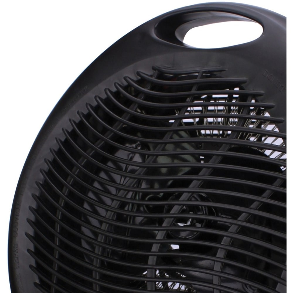 Brentwood H-F301BK Convection Heater - 750 W to 1500 W - 2 x Heat Settings - 1500 W - Indoor - Portable - Black