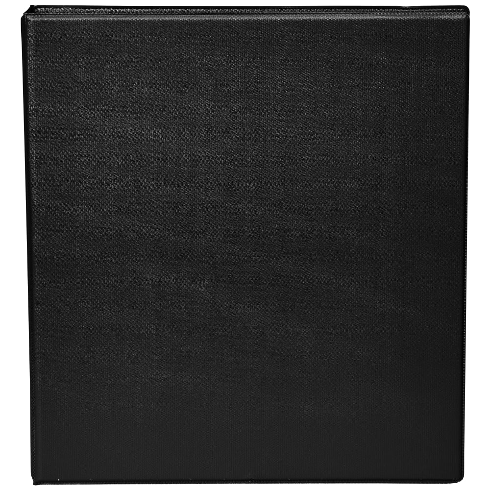 Office Depot Brand Heavy-Duty 3-Ring Binder, 1in D-Rings, Black