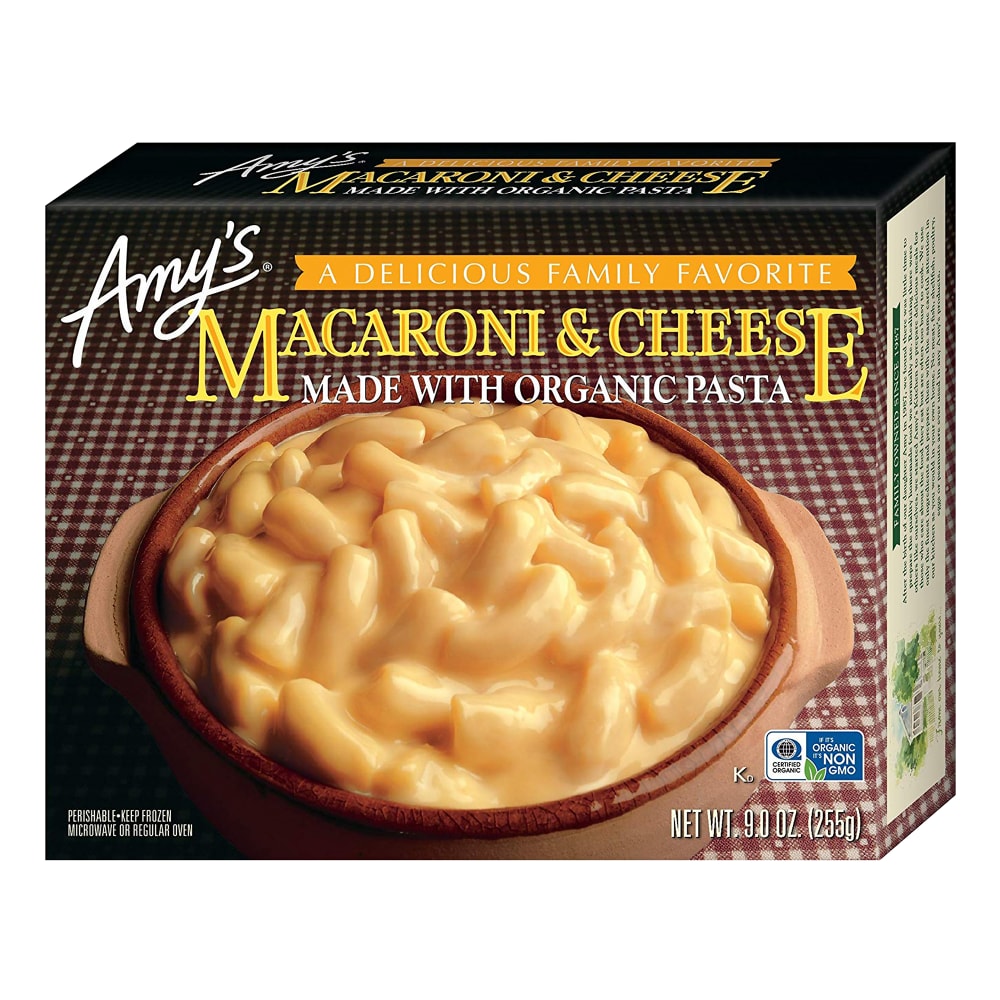 Amys Macaroni And Cheese, 9 Oz, Pack Of 4 Meals