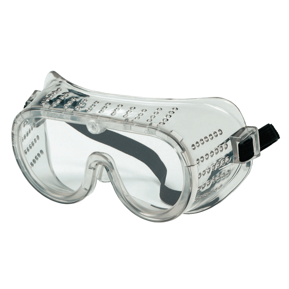 R3 Safety Economy Cover Safety Goggles, Clear