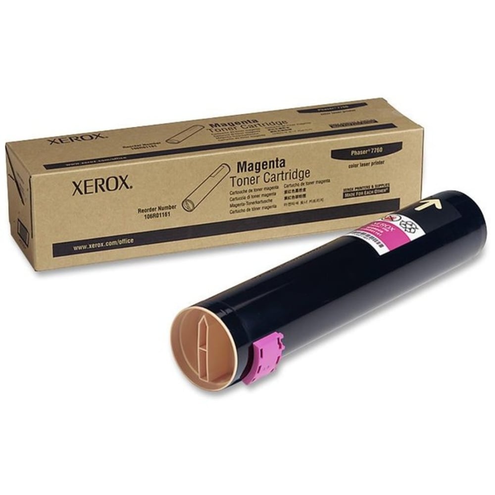 Xerox 7760 Magenta Extra-High Yield Toner Cartridge, 106R01161