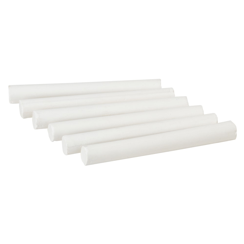 Scholastic Dustless Chalk, White, Pack Of 12 Sticks