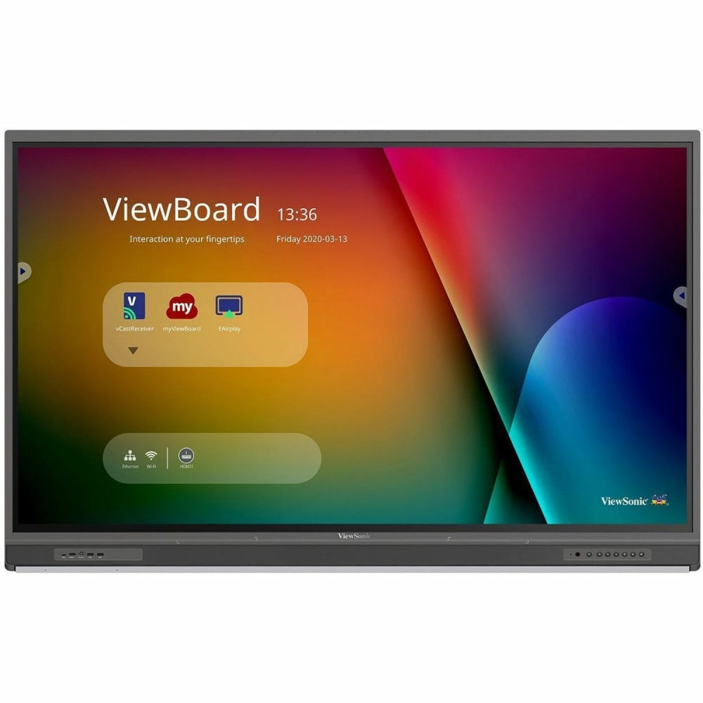 ViewSonic IFP6552-1C 65in 4K Ultra HD Interactive Flat-Panel Display