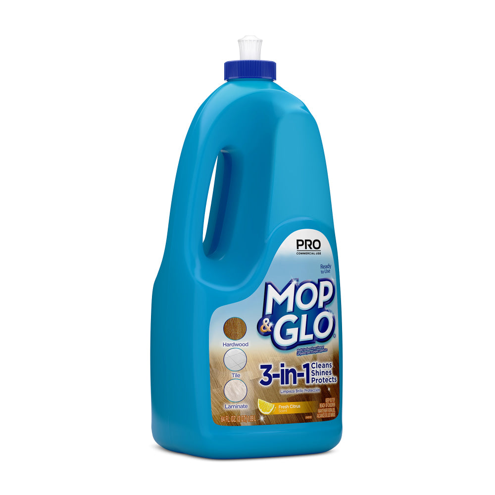 Professional Mop & Glo Triple Action Floor Shine Cleaner, 64 Oz Bottle