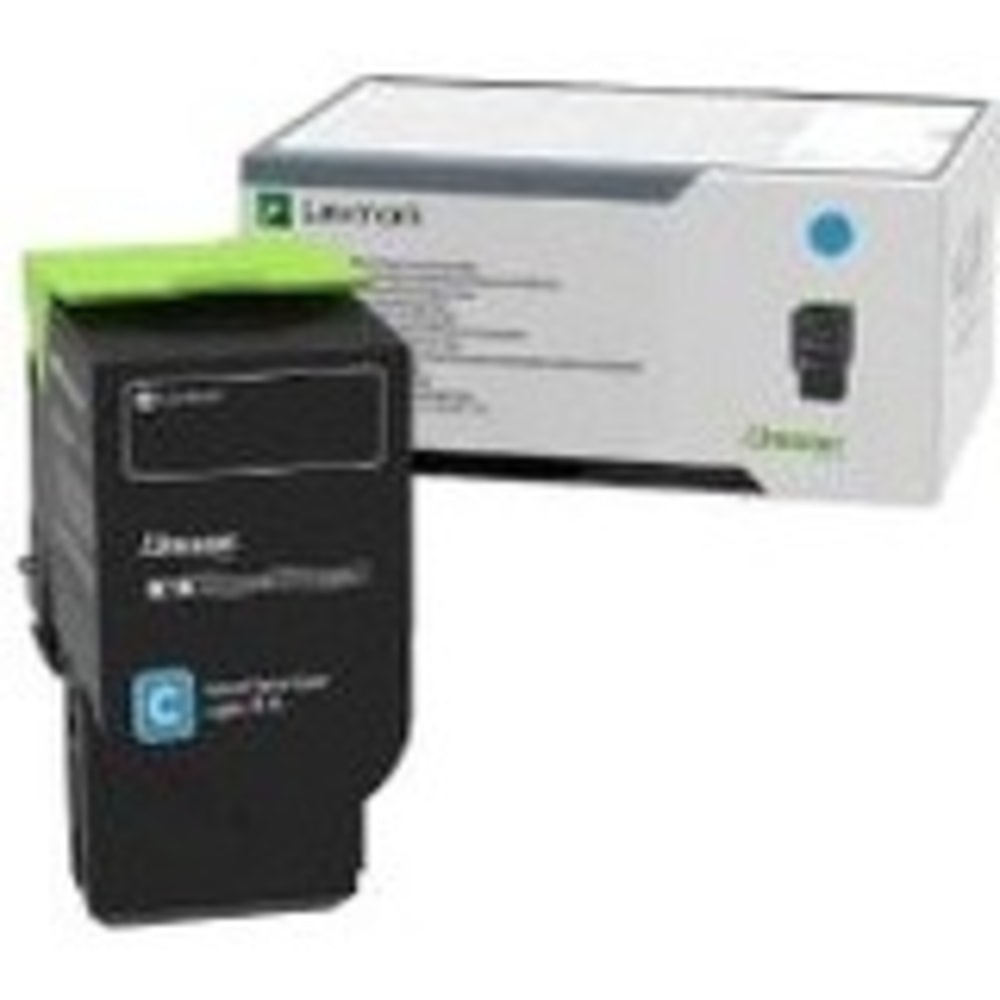 Lexmark 78C0X20 Cyan Extra-High Yield Toner Cartridge