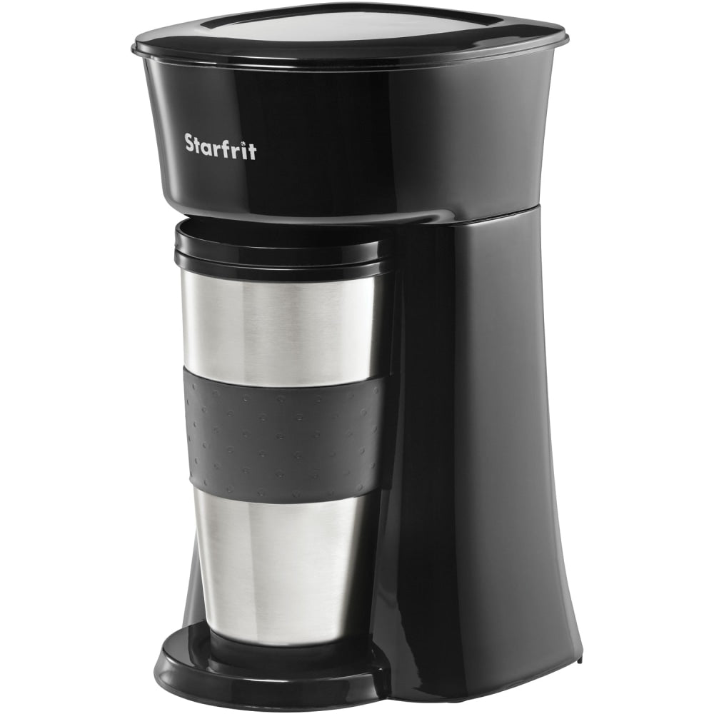 Starfrit Single-Serve Coffeemaker - 600 W - 12.17 fl ozSingle-serve - Stainless Steel Body