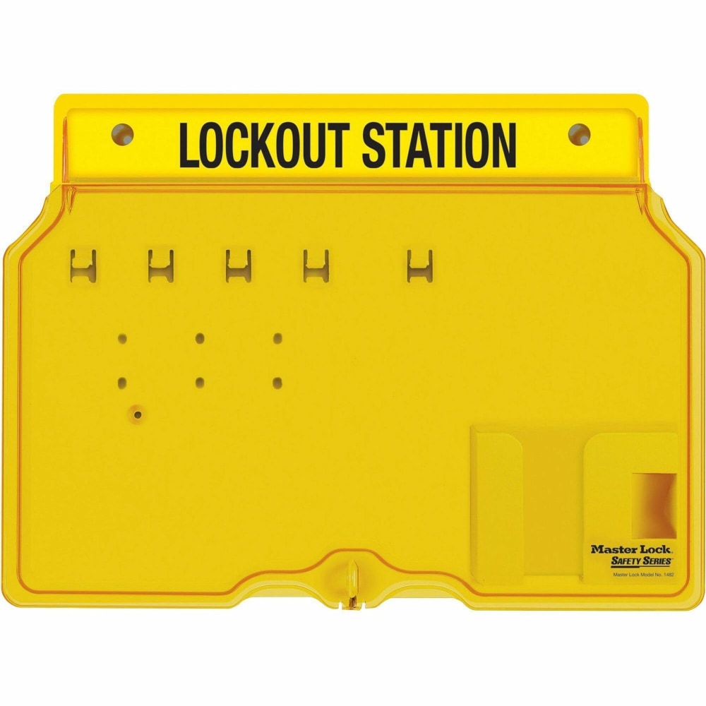 Master Lock Unfilled Padlock Lockout Station With Cover