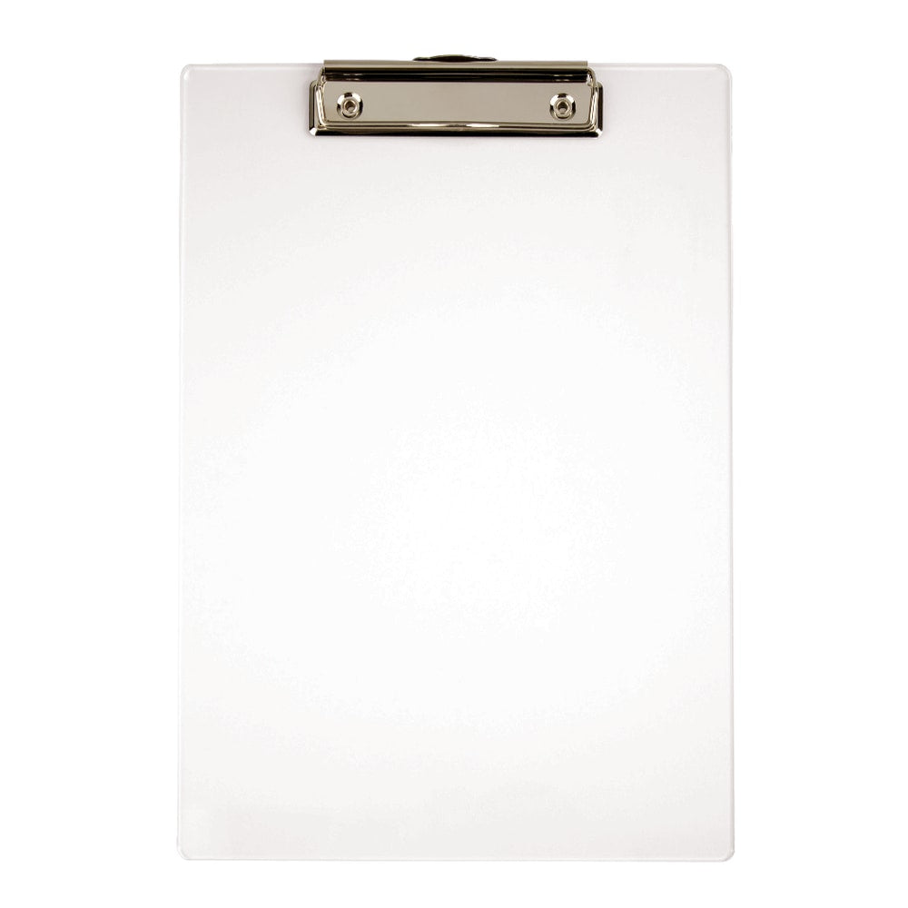 Office Depot Brand Acrylic Clipboard, 9in x 12-1/2in, Clear