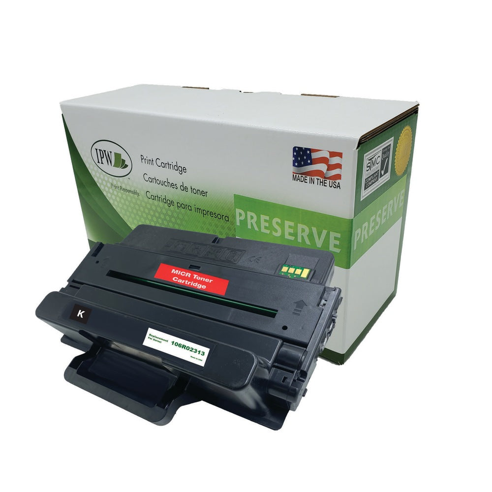 IPW Preserve Remanufactured Black High Yield Toner Cartridge Replacement For Xerox 106R02313, 106R02313-R-M-O