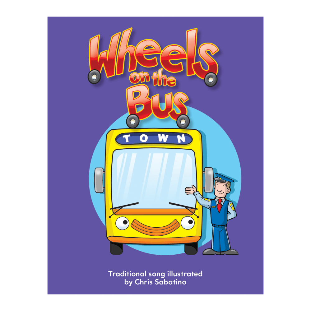 Teacher Created Materials Big Book, Wheels On The Bus, Pre-K - Grade 1