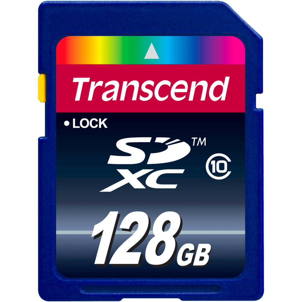 Transcend Ultimate 128 GB Class 10 SDXC - 1 Pack - Class 10 - 1 Card/1 Pack