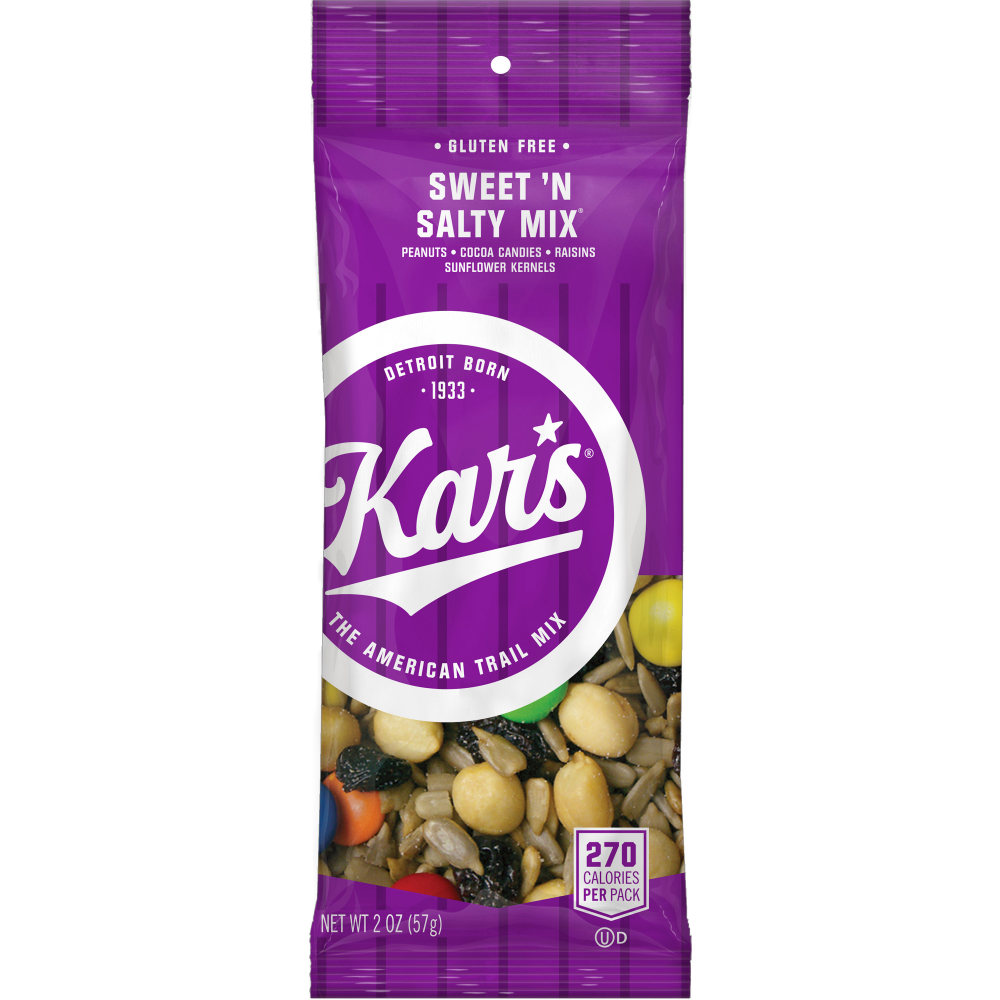 Kars Sweet N Salty Mix, 2 Oz, Box Of 24 Bags