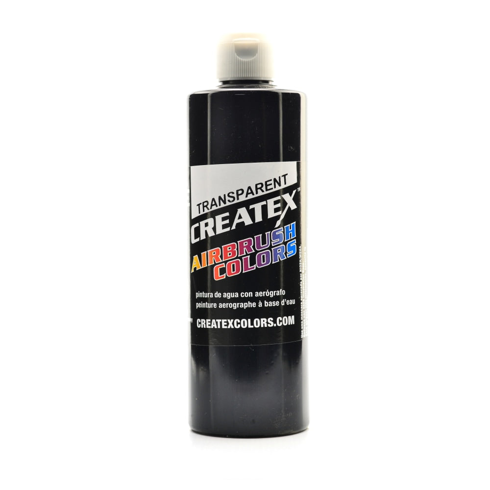 Createx Airbrush Colors, Transparent, 16 Oz, Black