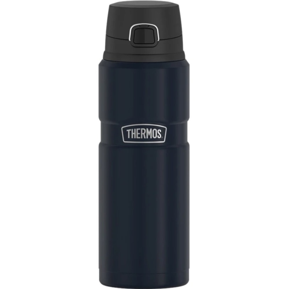 Thermos Stainless King Drink Bottle 24Oz - Vacuum - Midnight Blue, Matte Blue, Blue