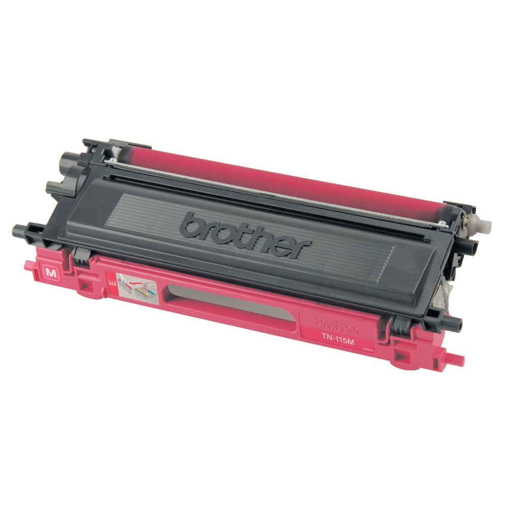 Brother TN-115 Magenta Toner Cartridge, TN-115M