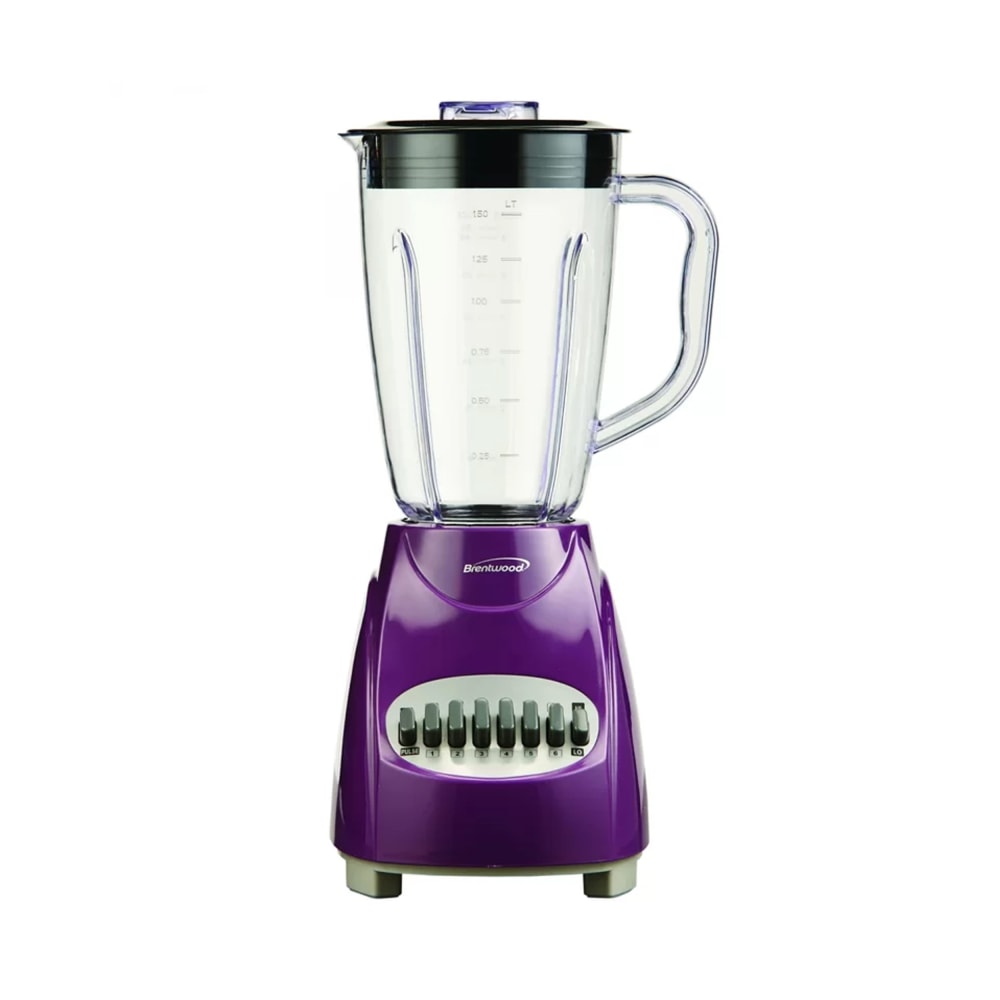 Brentwood 12-Speed Blender With Plastic Jar, Purple