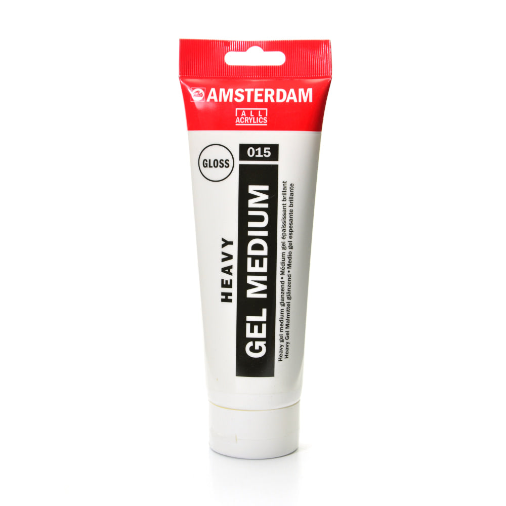 Amsterdam Acrylic Mediums, Heavy Gel, Glossy, 250 mL, Pack Of 2