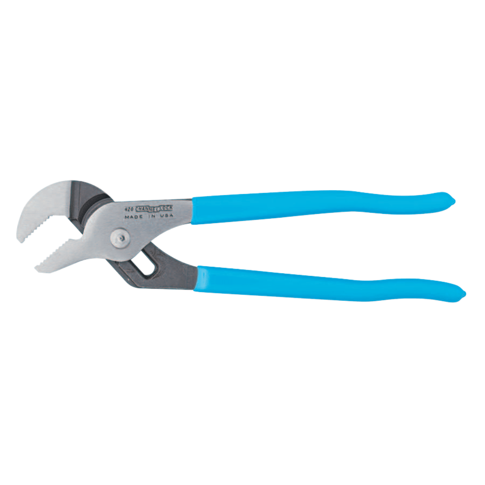 CHANNELLOCK 420 Straight Jaw Tongue and Groove Pliers, 9-1/2in Tool Length