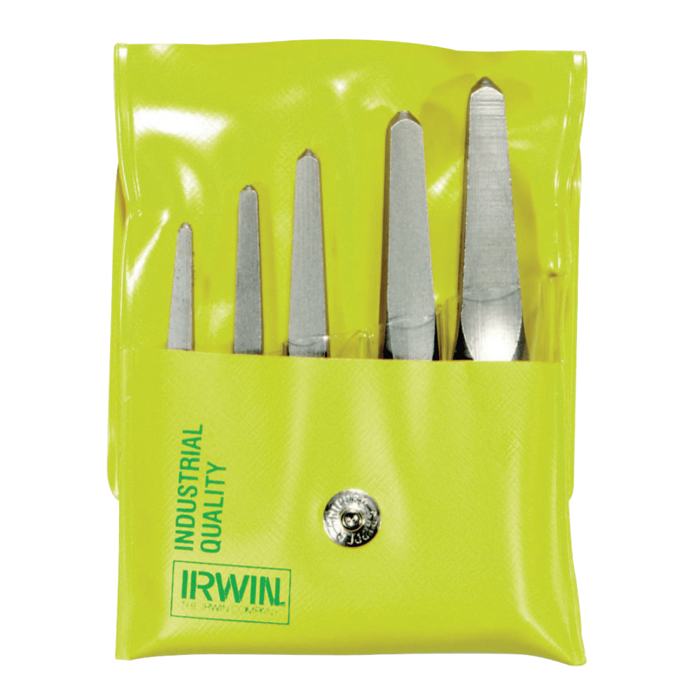 IRWIN Straight Flute Extractor Set, 5-Extractors