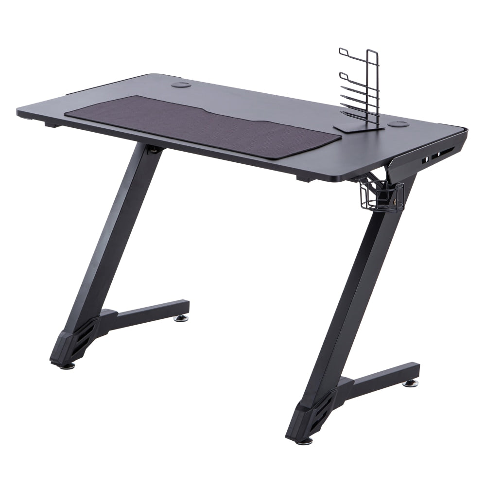 RS Gaming Venno 45inW Gaming Computer Desk, Black