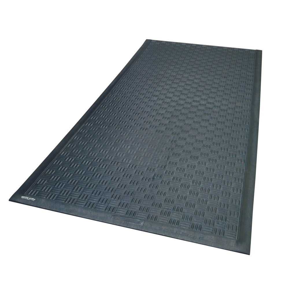 M+A Matting Cushion Station, 3 3/16ft x 12 5/16ft, Black