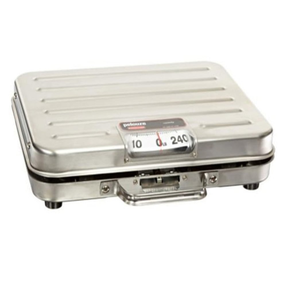 Rubbermaid Pelouze Mechanical Receiving Scale, Silver