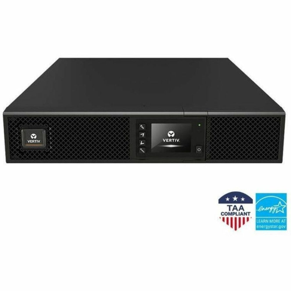 Vertiv Liebert GXT5 TAA Uninterruptible Power Supply (UPS) With RD101 Card, 1500VA/1350 Watts