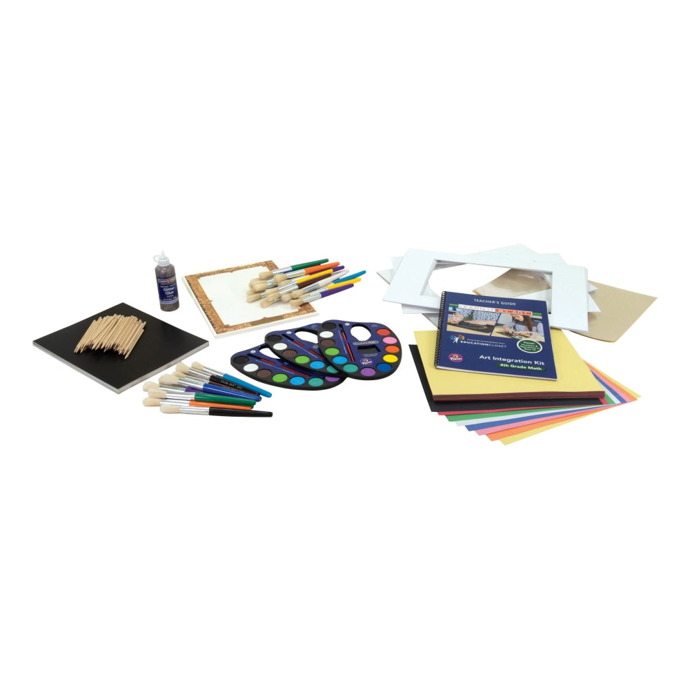 Pacon EducationCloset Math Art Integration Kit, Grade 4