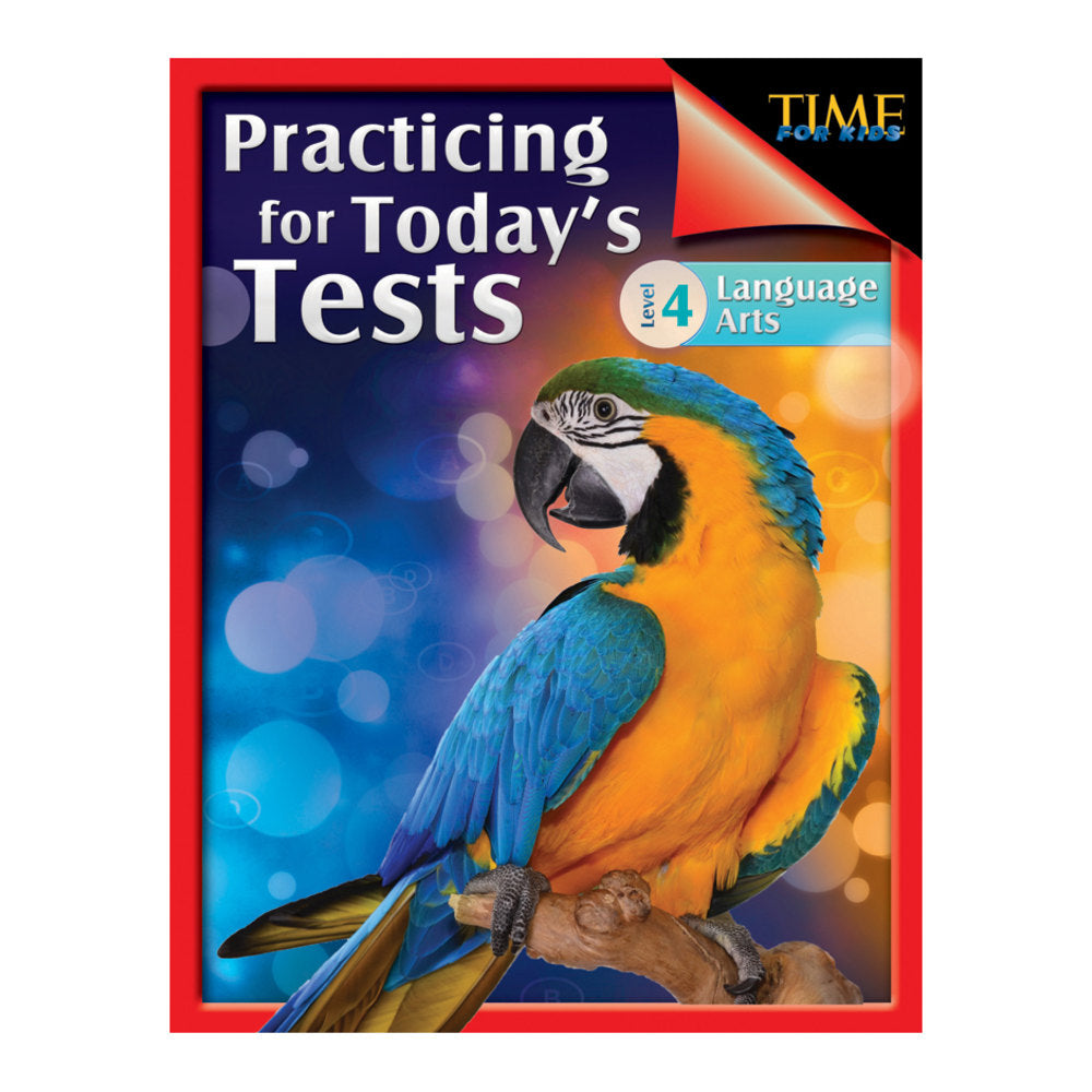 Shell Education TIME For Kids: Practicing For Todays Tests Language Arts, Level 4, Grade 4