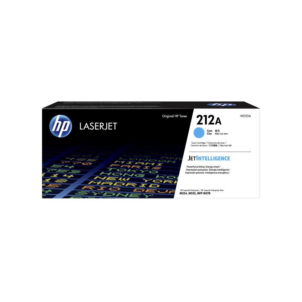 HP 212A Cyan Toner Cartridge, W2121A