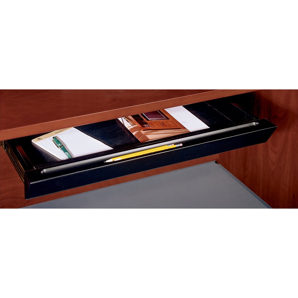 Bush Business Furniture Pencil Storage Drawer, Black, Standard Delivery