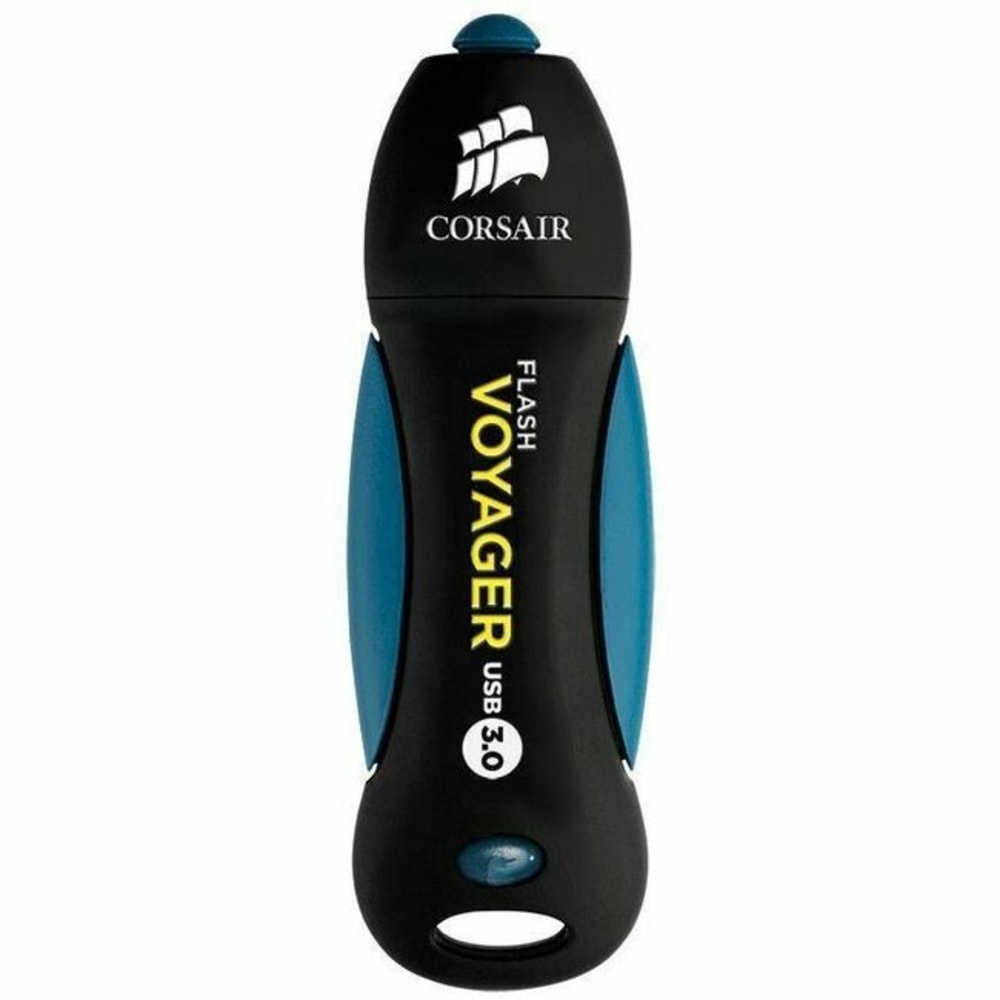 Corsair 32GB Flash Voyager USB 3.0 Flash Drive - 32 GB - USB 3.0 - 200 MB/s Read Speed - 40 MB/s Write Speed - Black