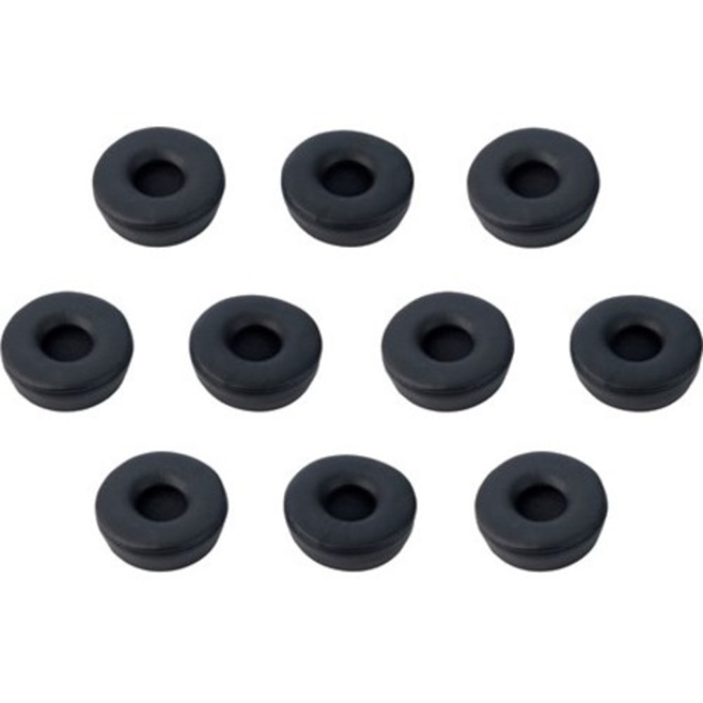 Jabra Engage Ear Cushions - 10 Piece - Black - Leatherette