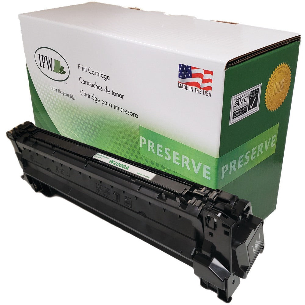 IPW Preserve Remanufactured Black Toner Cartridge Replacement For HP W2000A, W2000AR-ODP