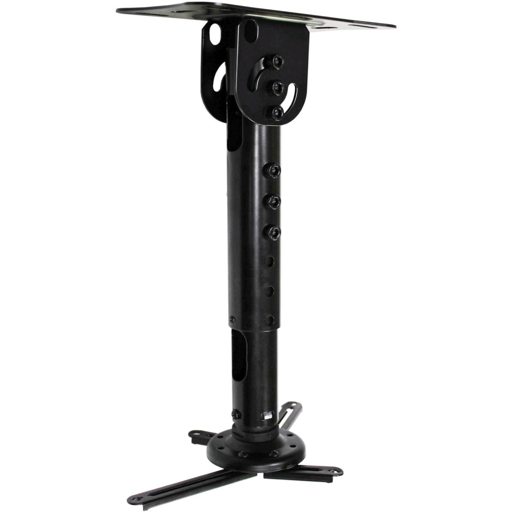 Kanto P301 Ceiling Mount for Projector - Black - 22 lb Load Capacity - 1