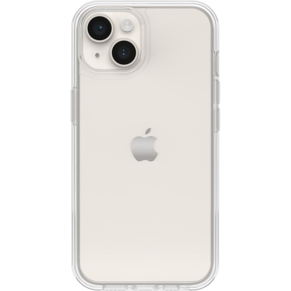 OtterBox iPhone 13 Symmetry Series Clear Antimicrobial Case - For Apple iPhone 13 Smartphone - Clear - Bump Resistant, Drop Resistant, Bacterial Resistant, Scrape Resistant - Synthetic Rubber, Polycarbonate, Plastic - Retail