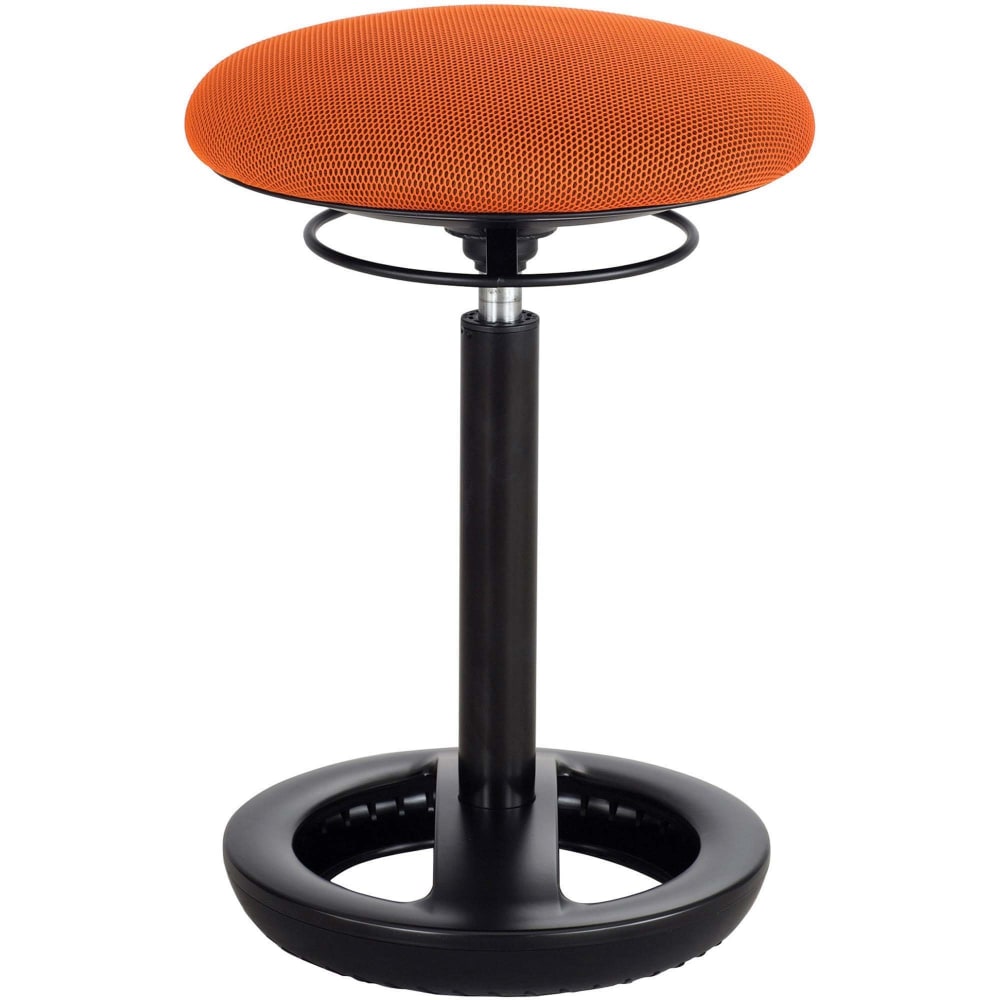 Safco Twixt Active Seating Chair, Desk Height, Orange