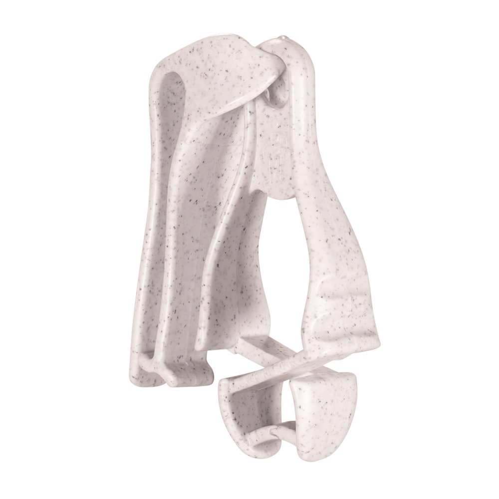 Ergodyne Squids 3405 Glove Clip Holders With Belt Clips, 5-1/2in, Granite, Pack Of 6 Holders