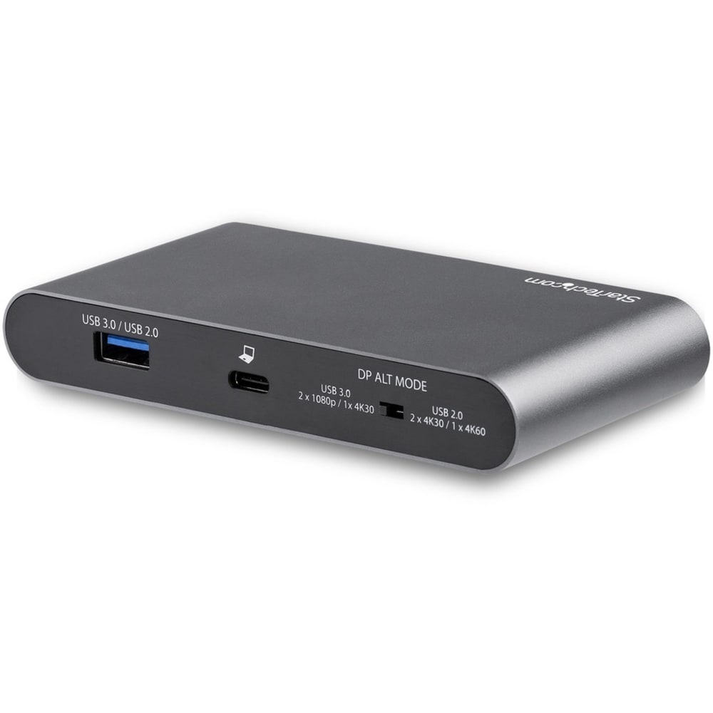 StarTech.com USB C Multiport Adapter - Dual 4K Monitor - Windows - USB-C to Dual DisplayPort Adapter - 2x USB-A Ports - 100W PD 3.0 - GbE - Dual 4K monitor USB C multiport adapter for Windows turns your USB-C laptop into a portable workstation