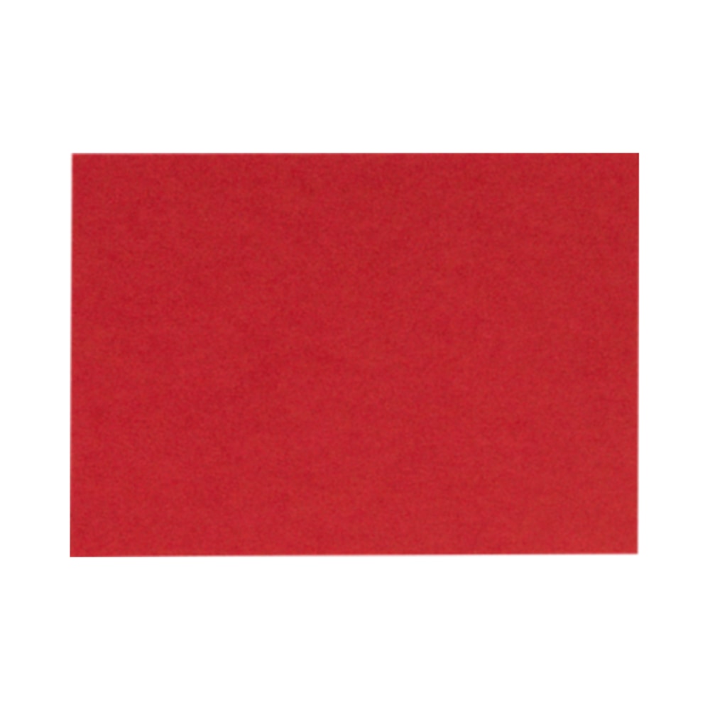 LUX Flat Cards, A9, 5 1/2in x 8 1/2in, Ruby Red, Pack Of 50