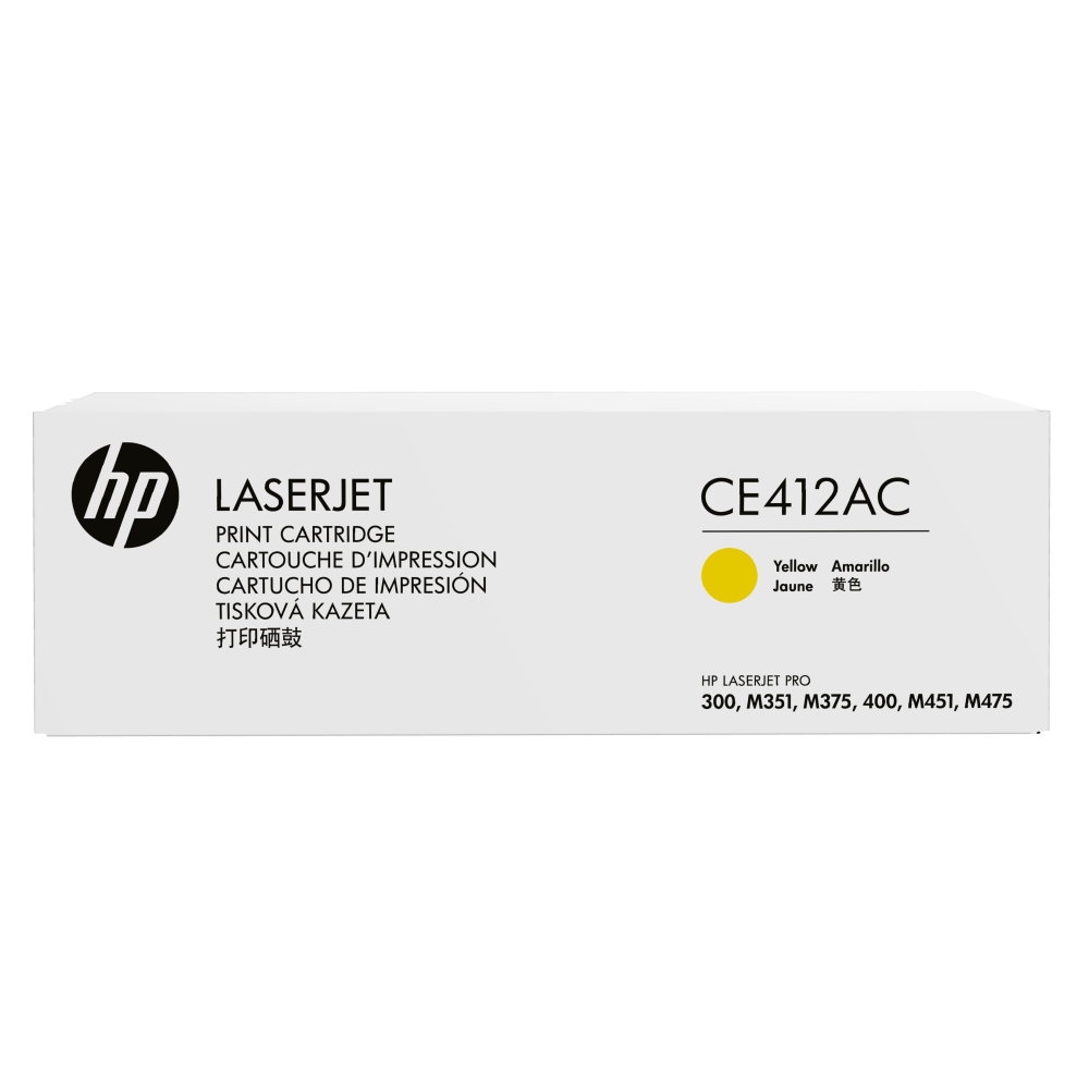 HP 305A Yellow Toner Cartridge, CE412AC