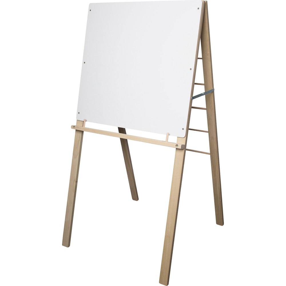 Flipside Big Book Easel - 24in (2 ft) Width x 24in (2 ft) Height - White Surface - Rectangle - Assembly Required - 1 Each